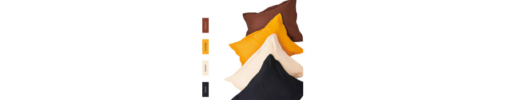Bedsheet single 170 Χ 270 cm-UNICOLOR Choco
