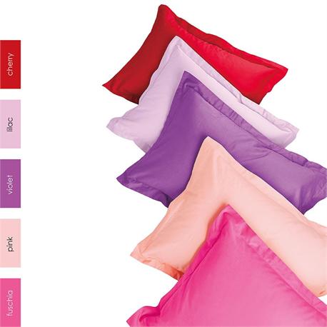 Bedsheet single 170 Χ 270 cm -UNICOLOR Pink