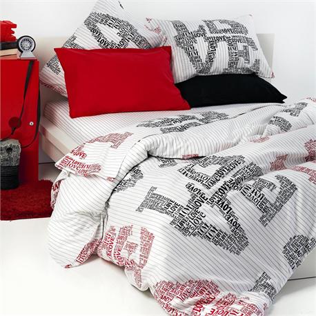 Set bedsheets single+1 Pillow case - AMORE