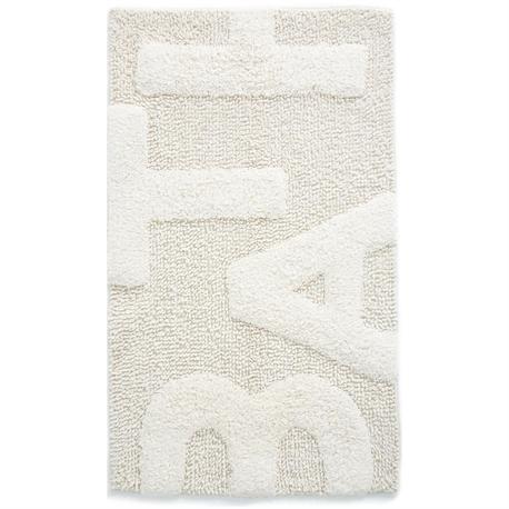 Cotton bathmats bath cream 50Χ80 cm