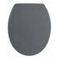 Toilet seat MDF grey 37X44 cm