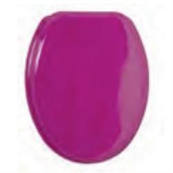 Toilet seat MDF fuchsia 37X44 cm