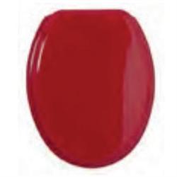 Toilet seat MDF red 37X44 cm