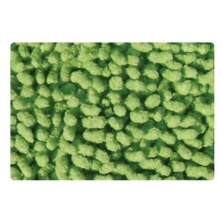 Cotton bathmats chenille green 50X50 cm