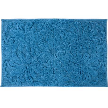 Cotton bathmats art blue 60X90 cm