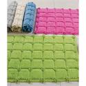 Cotton bathmats square ivory 50Χ80 cm