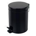 Metallic bin black 5lt
