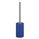 Ceramic toilet brush blue