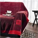 V19.69 Italia , 2seat Throw 180Χ250cm-VENICE BORDO