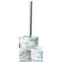 Ceramic toilet brush letters
