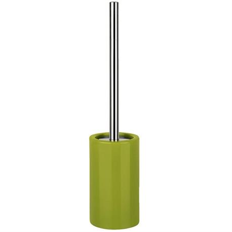 Ceramic toilet brush green