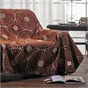 V19.69 Italia , 2seat Throw 180x250cm-SOLE -BORDO