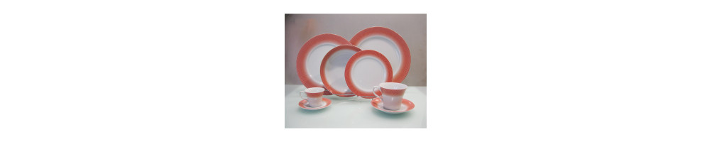 Dining set 20pcs Bonito Red