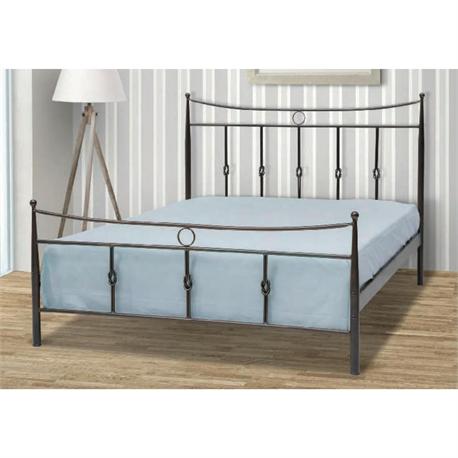 Iron Double bed KITHIRA 160X200 cm