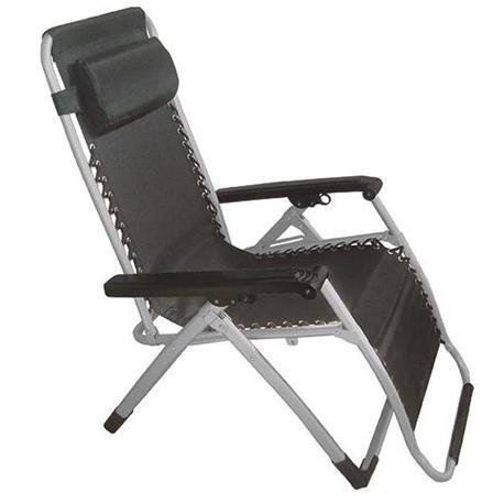 Πολυθρόνα - κρεβάτι πτυσ. ανακλ. γκρι / μαύρο...