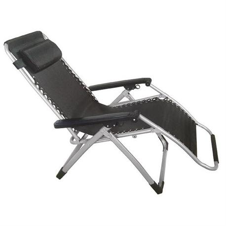 Πολυθρόνα - κρεβάτι πτυσ. ανακλ. γκρι / μαύρο...