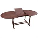 Extending Oval Table 200(150+50) x100, ACACIA