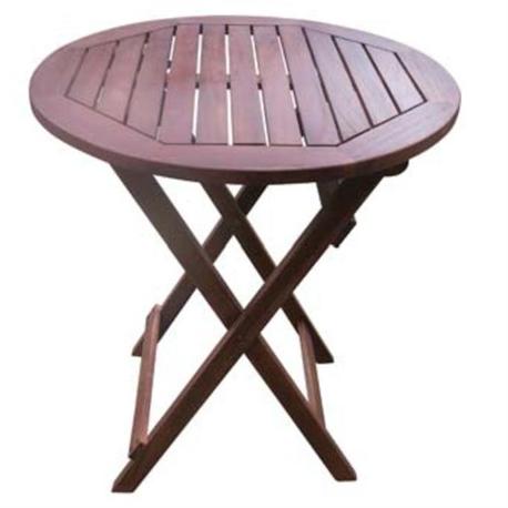 Folding TABLE Ø70,  ACACIA