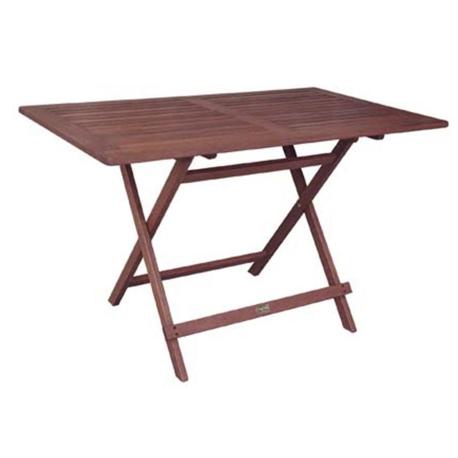 Folding TABLE 120x70cm  Rect. ACACIA