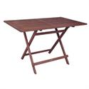 Folding TABLE 120x70cm  Rect. ACACIA