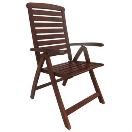 Πολυθρόνα 5-Θεσ. Πτυσ/νη Acacia Ψηλή πλάτη