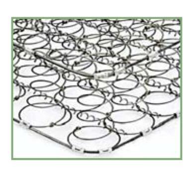 MATTRESS Bonnell Spring 150 x200 /19 cm