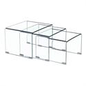 Set 3tables glass 10mm