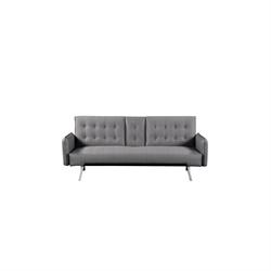 Sofa-bed grey PU