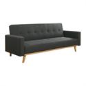 Sofa-bed dark grey