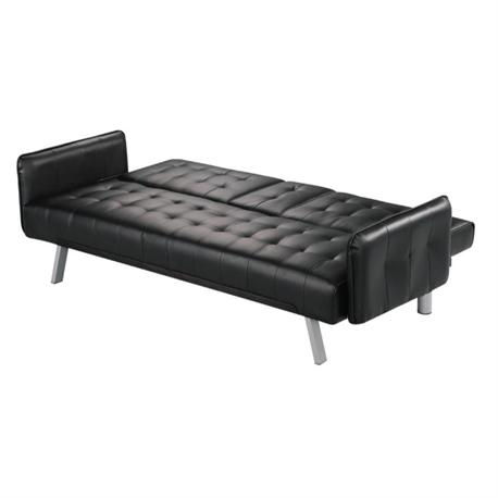 Sofa-bed grey PU