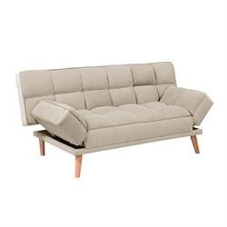 Καναπές -κρεβάτι ύφασμα μπεζ