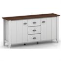 Buffet  white-walnut