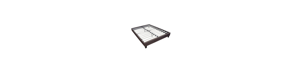 Substrate bed /dark brown 157X211X29cm