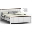 Bed white-walnut