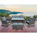 Outdoor Set (6 Pcs) grey