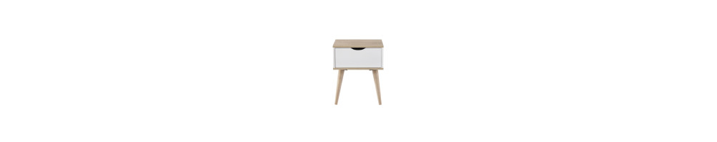 Bedside sonoma - white 40X36