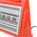 Quartz heater with humidifier