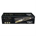 Hair straightener with continuous supply of steam