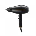 Hair dryer with ionization system black