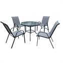 Set table + 4armchairs