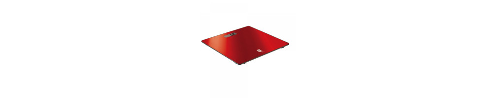 Digital Bathroom Scale Burgundy