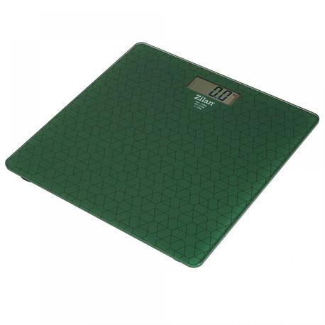 Digital Bathroom Glass Scale Green