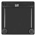 Digital Bathroom Glass Scale Black