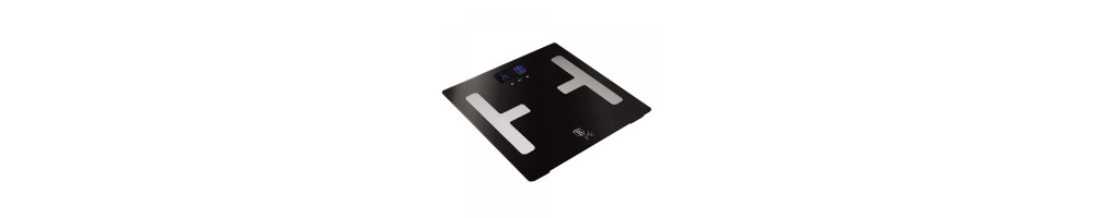 Bath Scales with Fat Calculation Black Silver