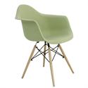 Armchair light green PP