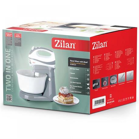 Hand Mixer with Rotating Bucket 300W