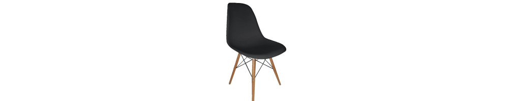 Chair black ABS