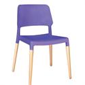 Chair purple PP