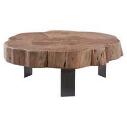 Coffee table Anthracite / natural 70Χ65