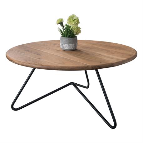 Coffee table natural Φ83